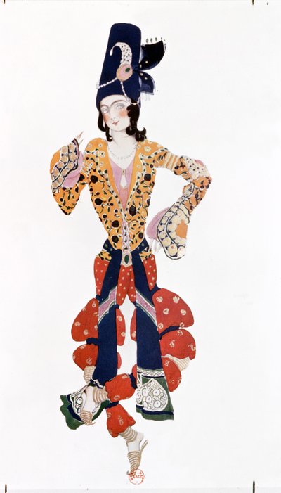 Costume for Nijinsky in the ballet 